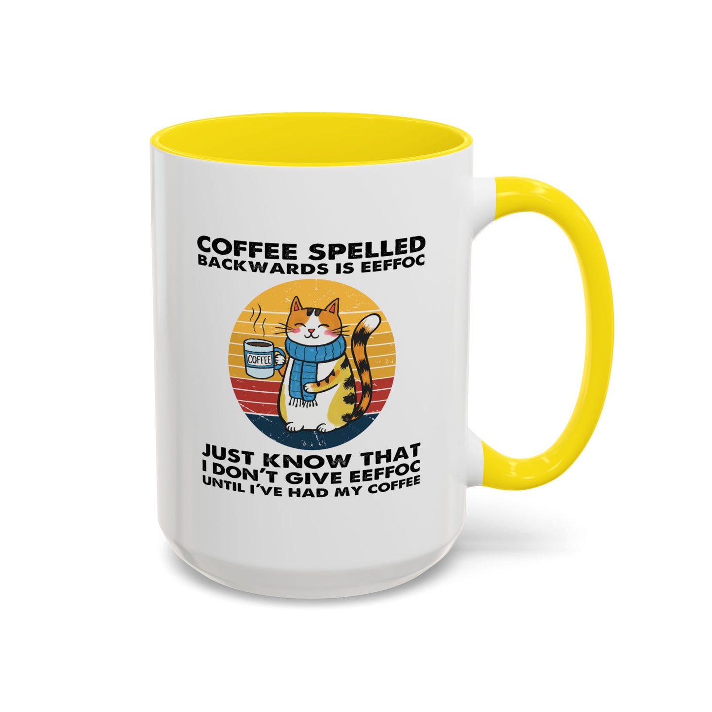 Humor Mug - Coffee Spelled Backwards is Eeffoc