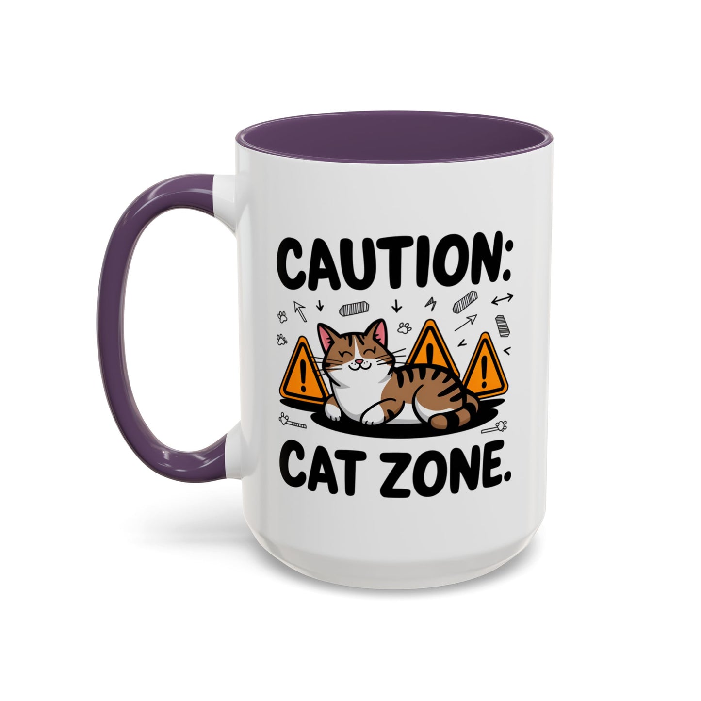 Animal Mug - Caution: Cat Zone