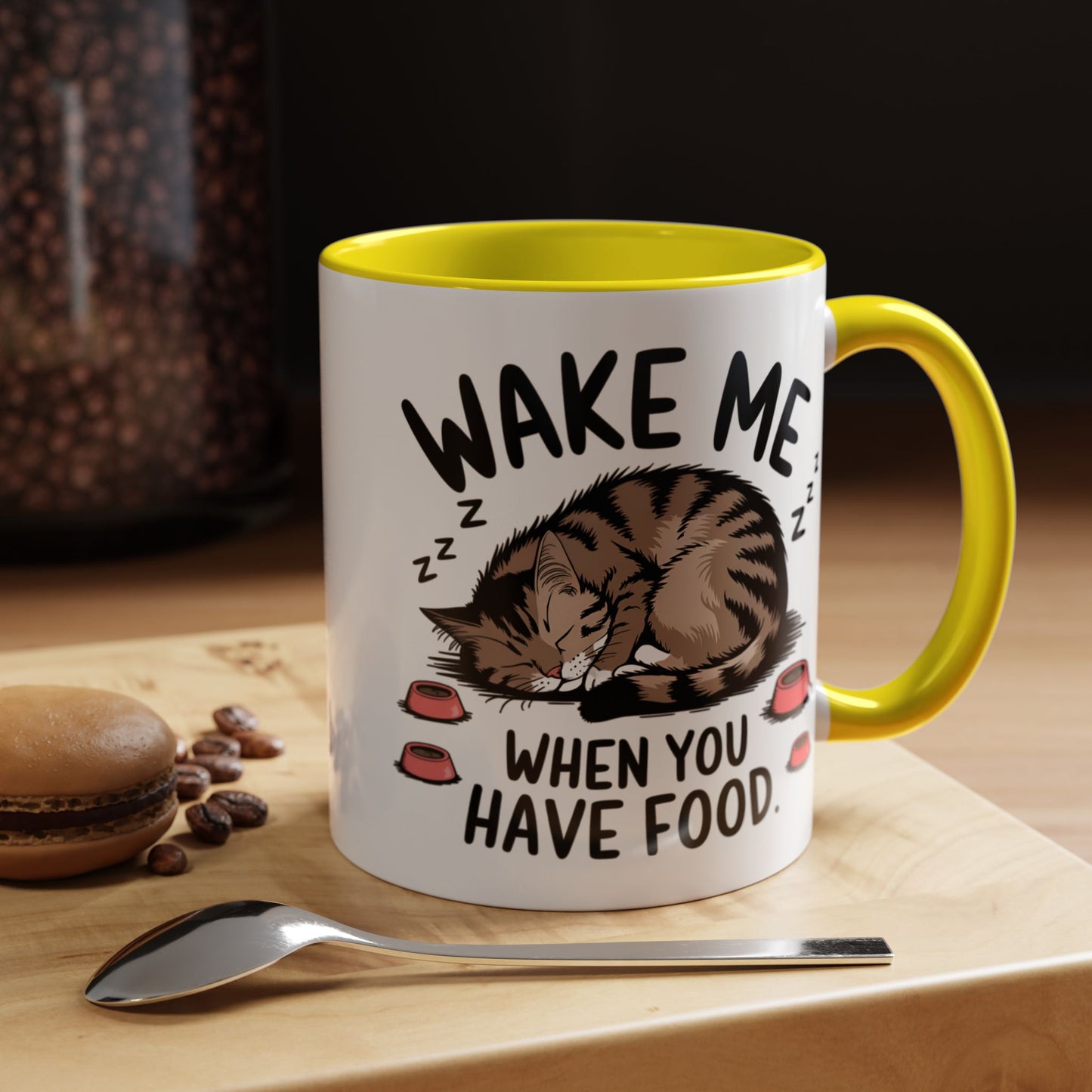 Animal Mug - Wake Me When You Have Food