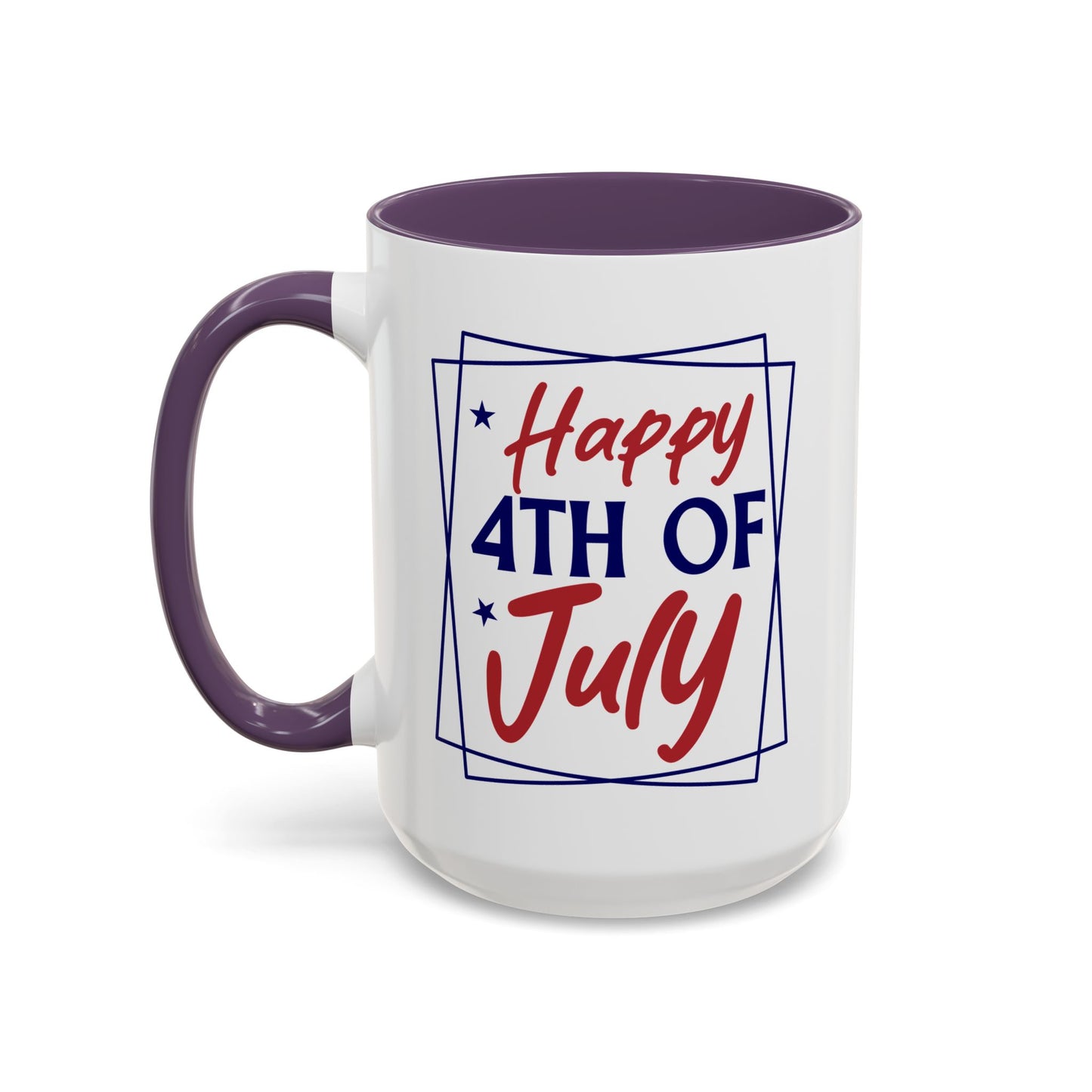 4th of July Mug - Happy Fourth of July Frames