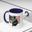 4th of July Mug - Soldier American Flag