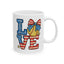 4th of July Mug - Patriotic Love Softball