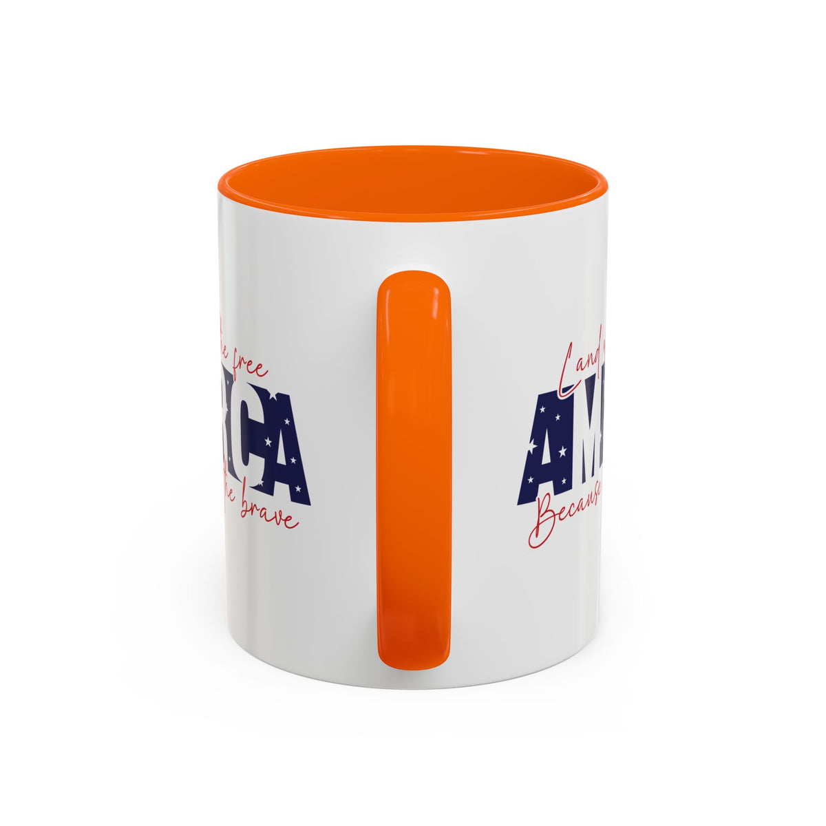 4th of July Mug - American Land of the Free Stars