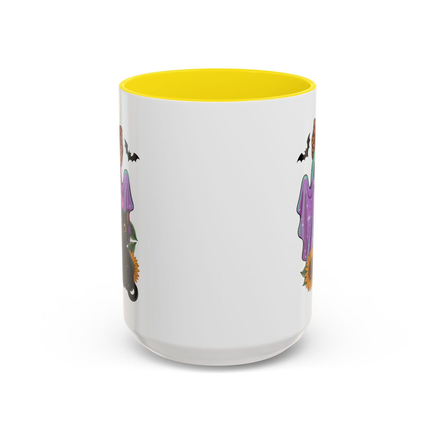 Halloween Mug - Cute Ghost With Cat