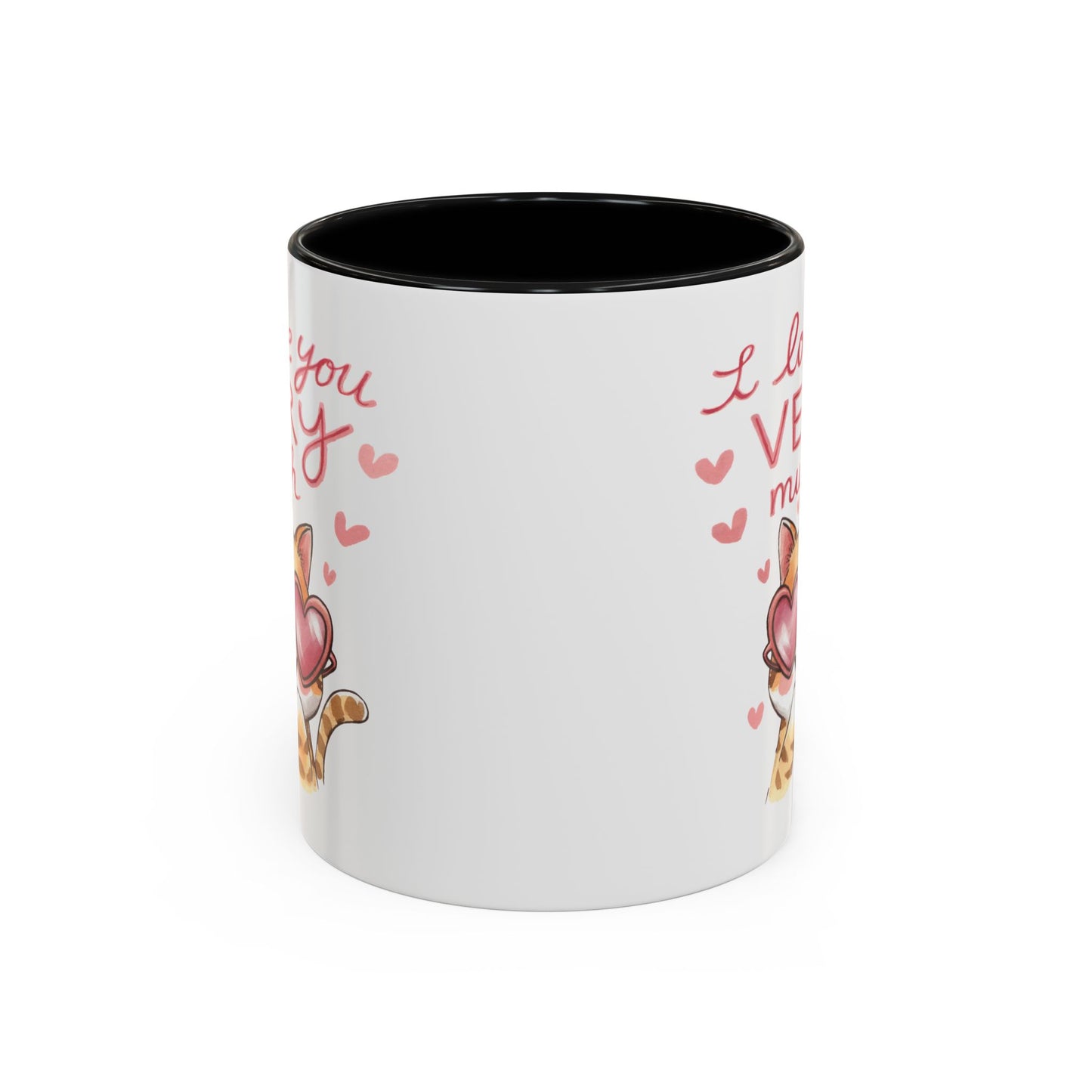 Anniversary Mug - I love You Very Much Cat