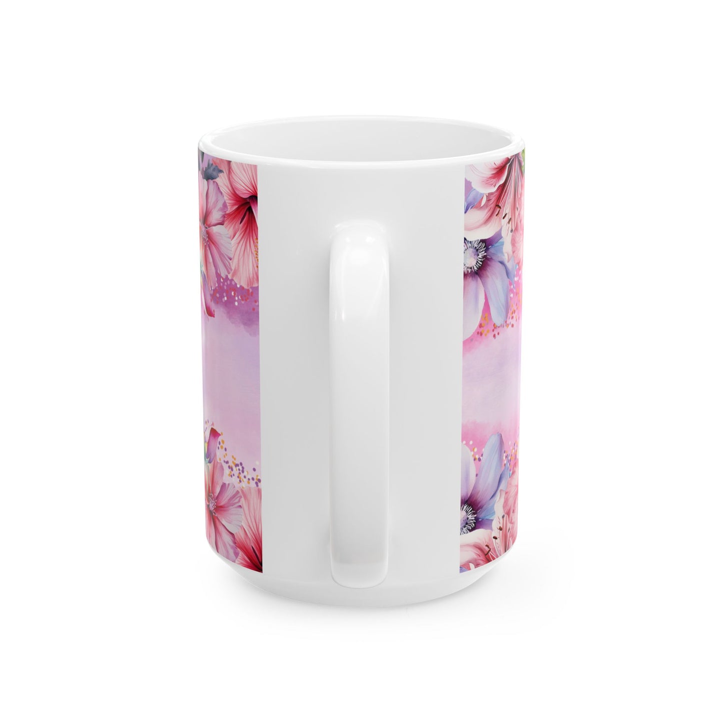 Mother's Day Mug - Happy Mother's Day Floral Design