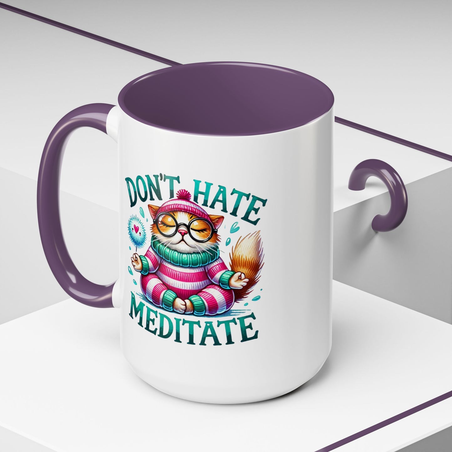 Animal Mug - Don't Hate Meditate