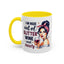 Humor Mug - I'm Made Out of Glitter Wine and Anxiety