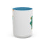 Humor Mug - Monster Drinks Coffee Spill