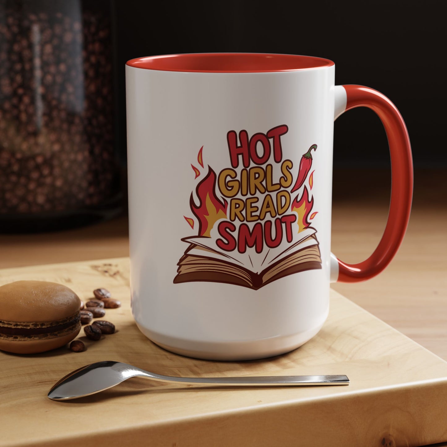 Adult Mug - Hot Girls Read Smut