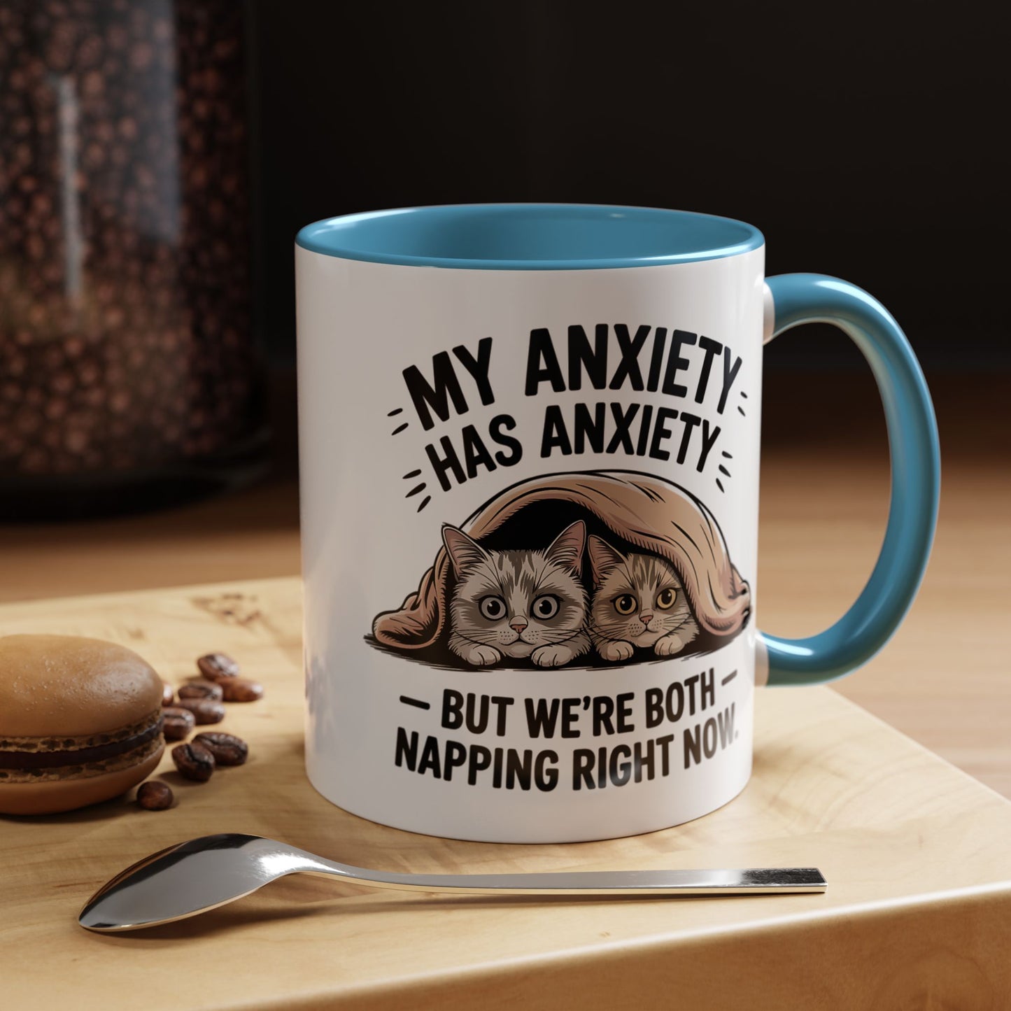 Animal Mug - My Anxiety Has Anxiety