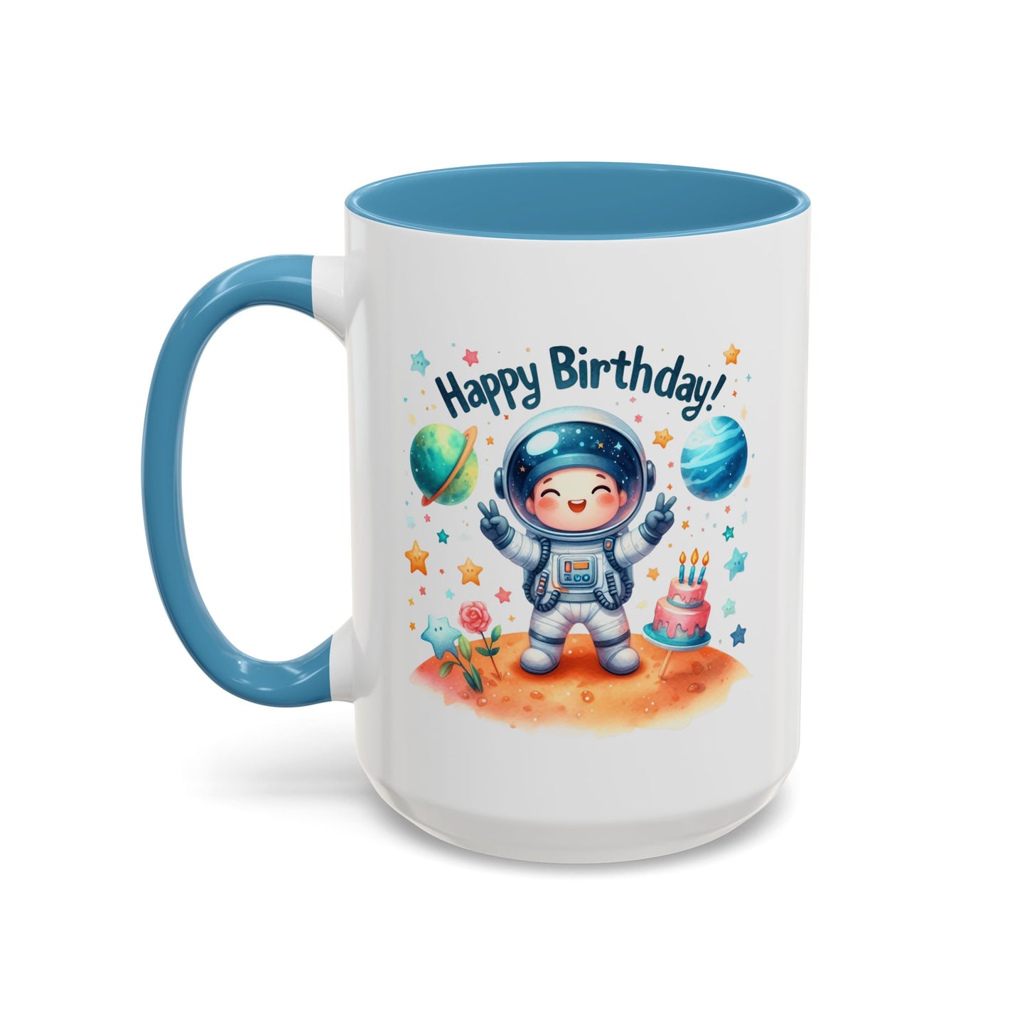 Birthday Mug - Happy Birthday Astronaut