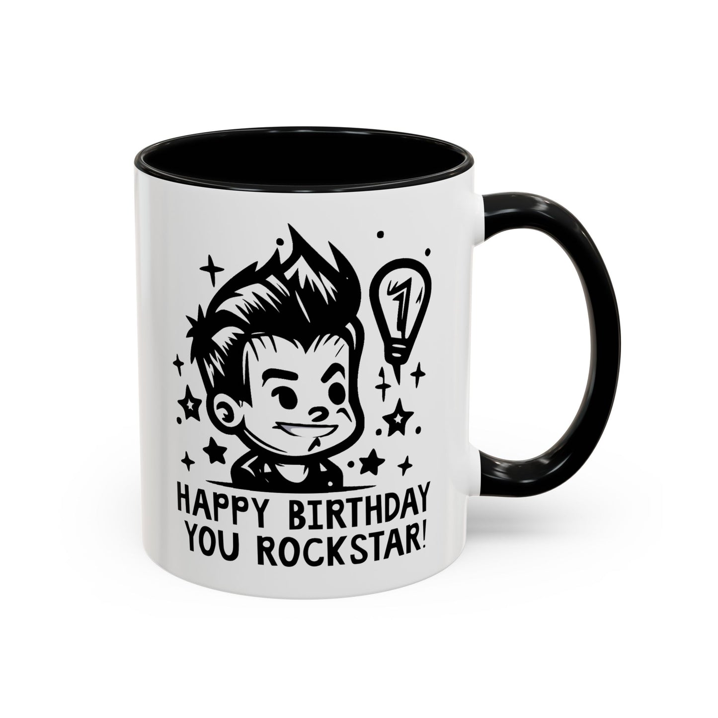 Birthday Mug - You Rockstar!
