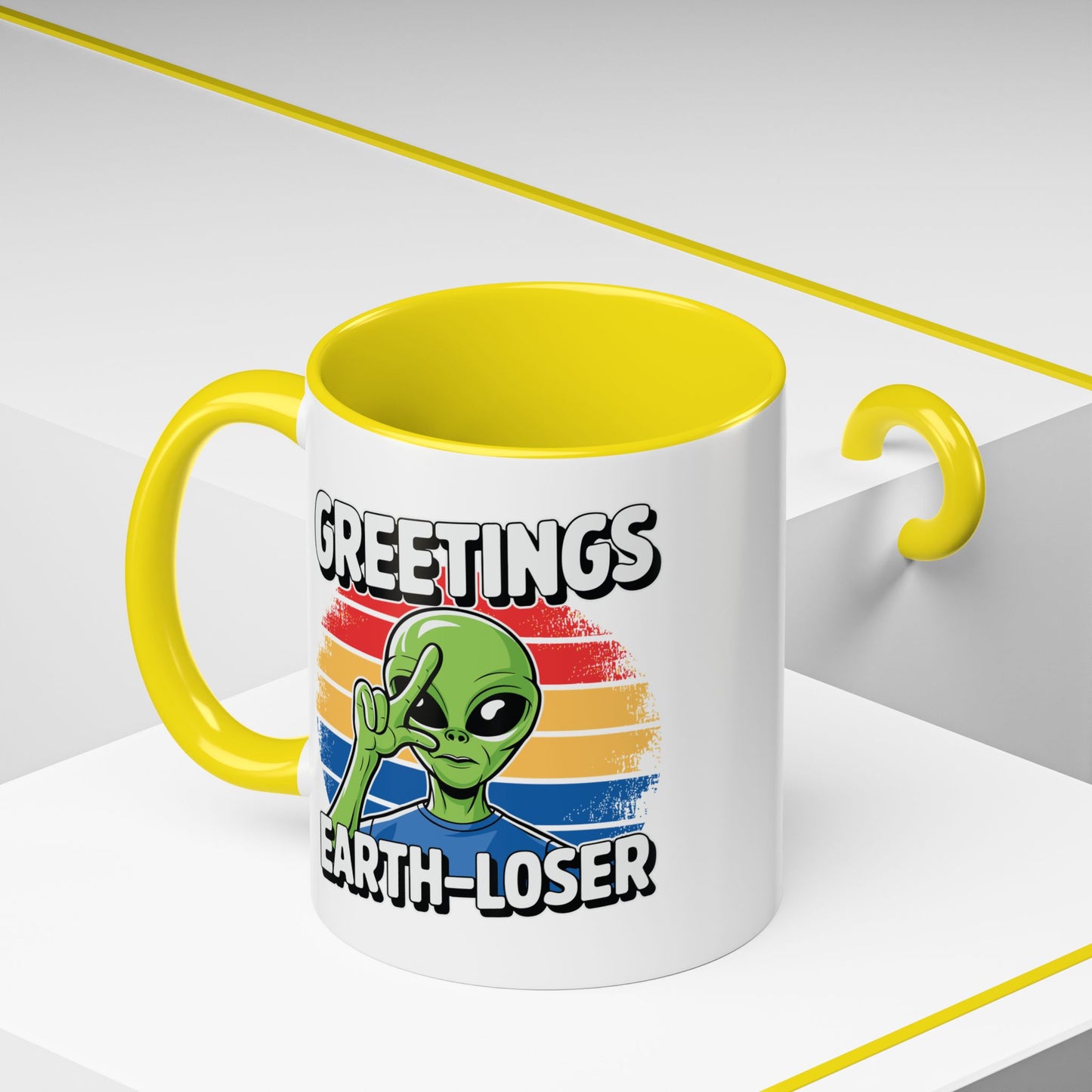 Alien Mug - Greetings