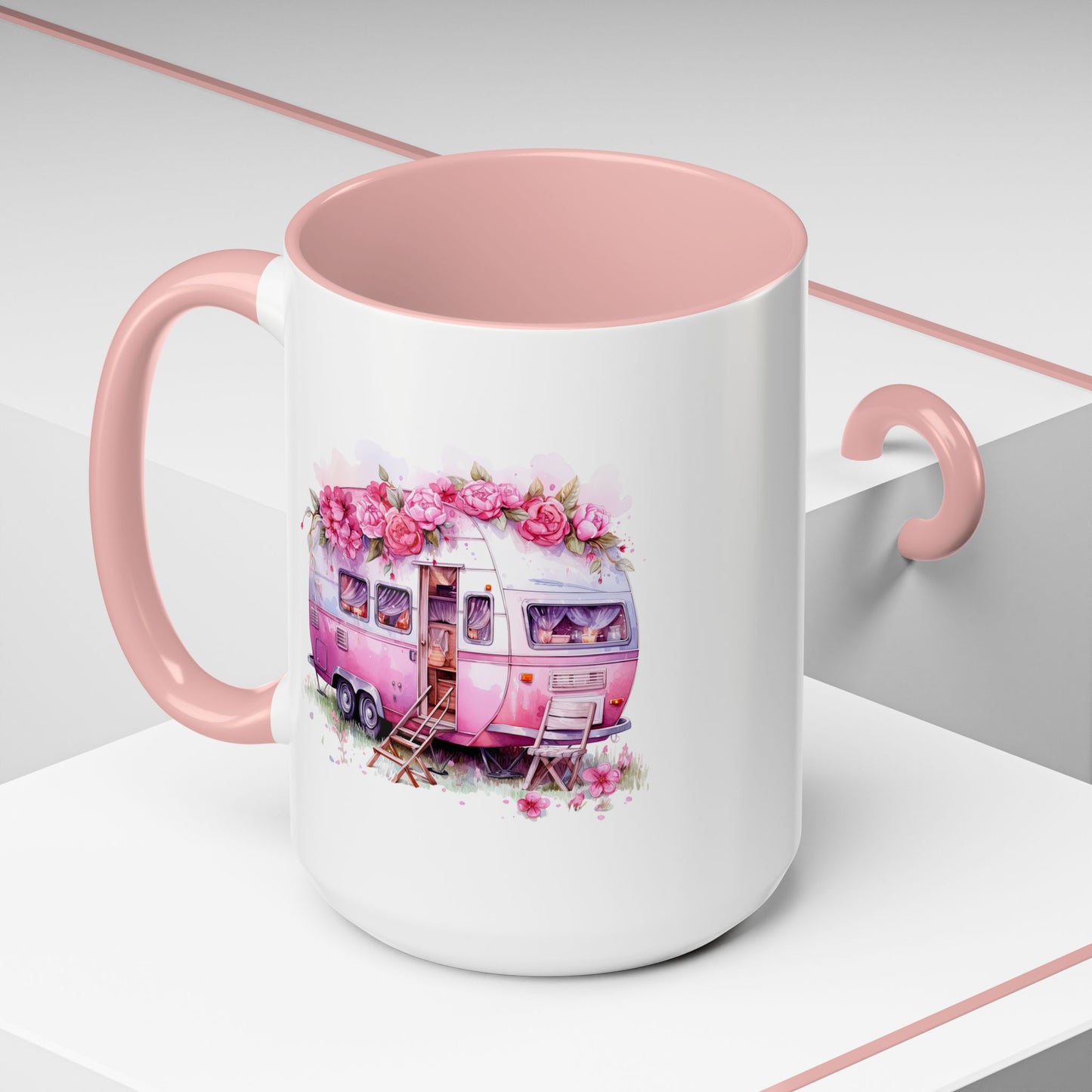Adventure Mug - Pink Camper