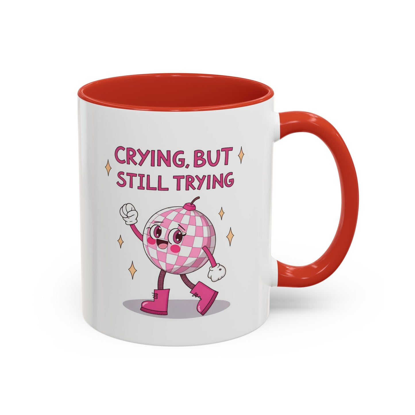 Wellness Mug - Crying But Still Trying