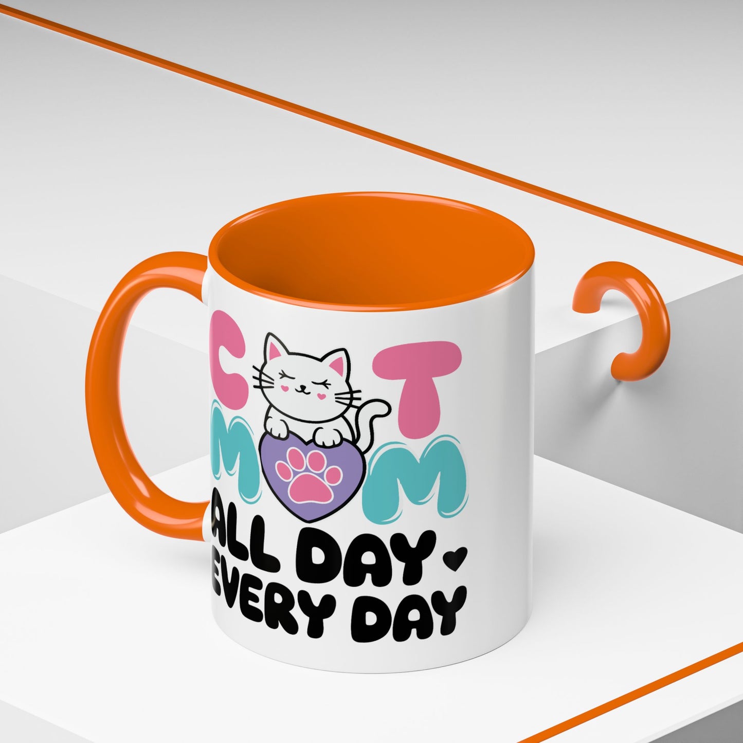 Animal Mug - Cat Mom All Day