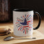 4th of July Mug - Star Flag Fireworks
