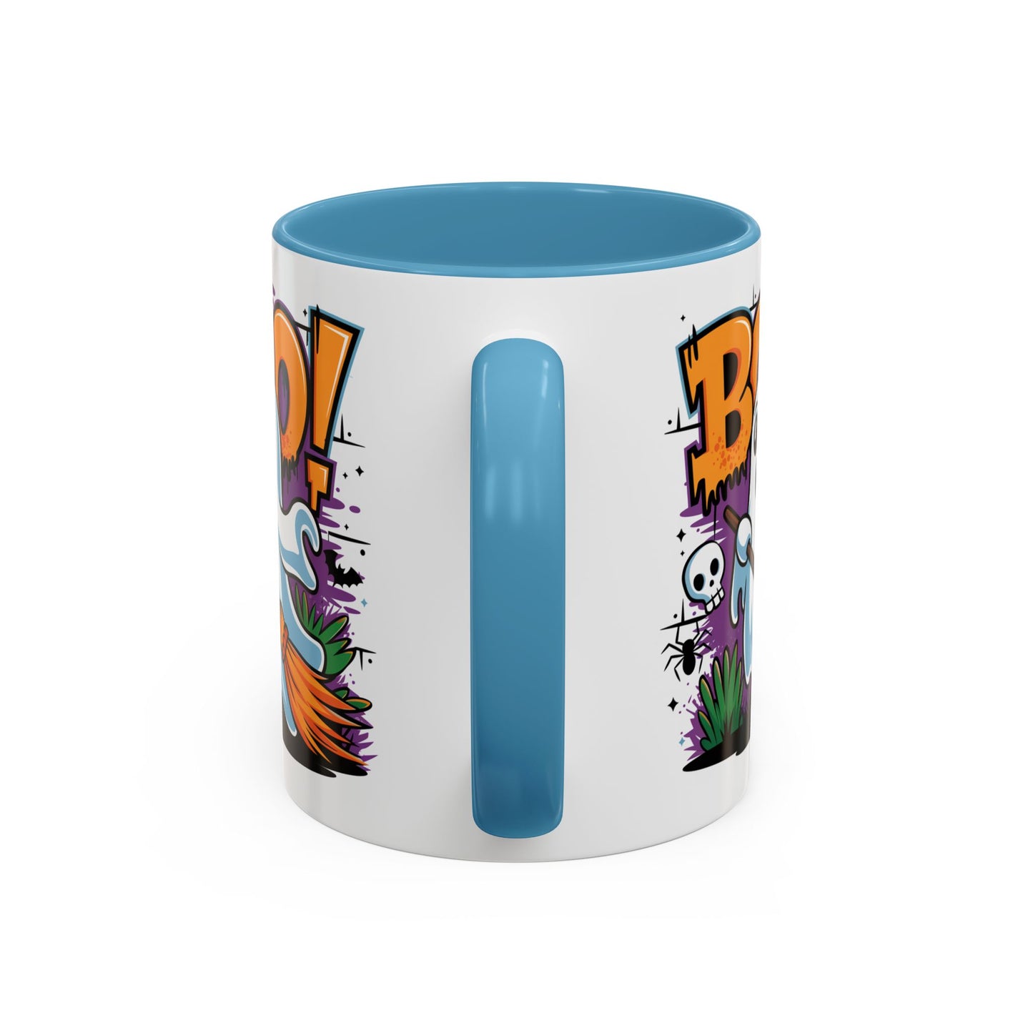 Halloween Mug - Boo! Flying Ghost With Broom