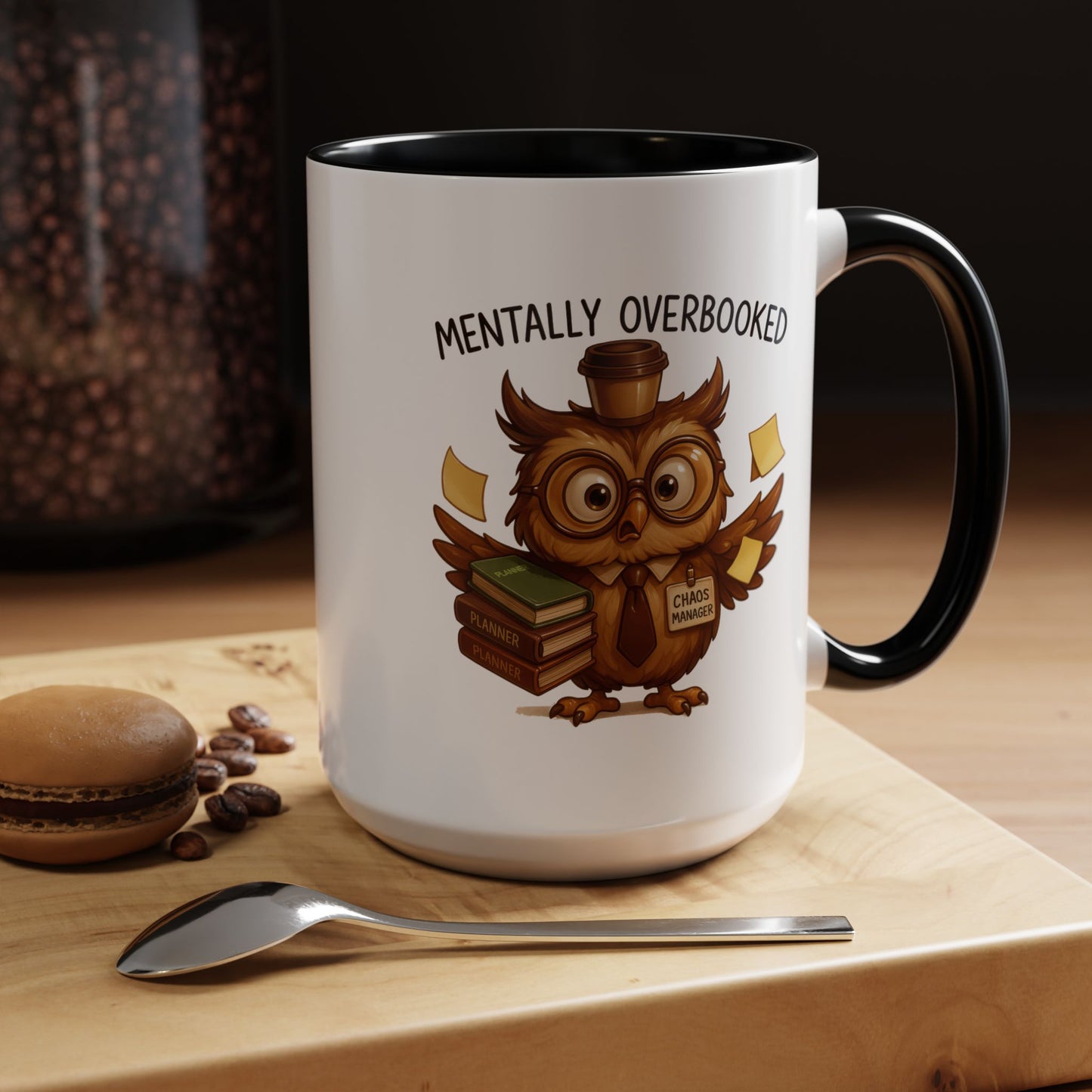 Office Mug - Mentally Overbooked