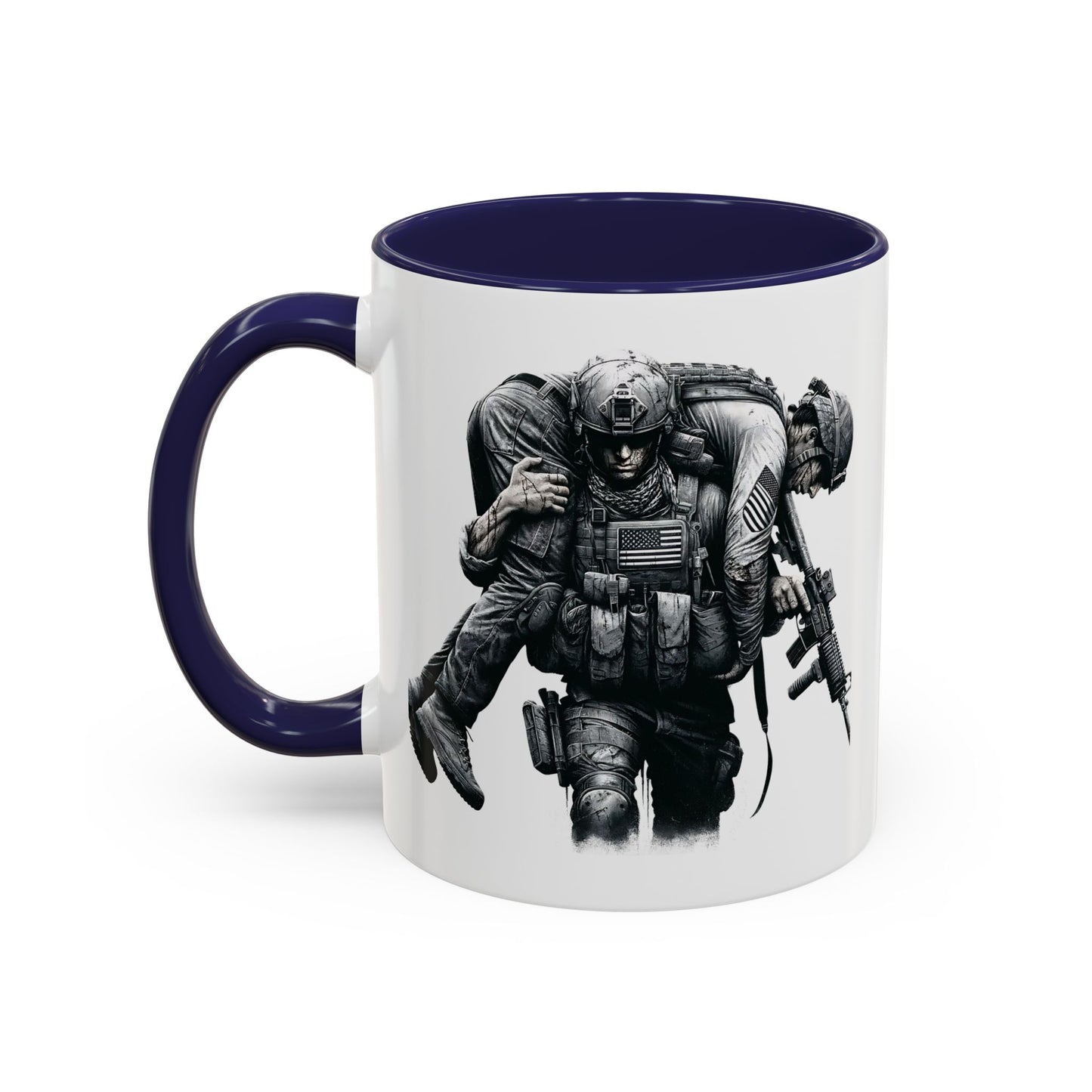 4th of July Mug - American Combat Soldiers
