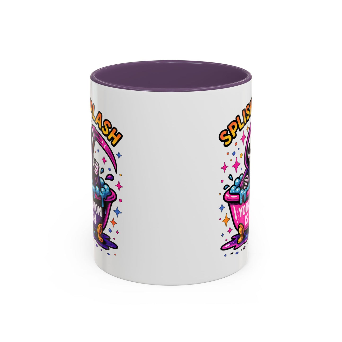 Humor Mug - Splish Splash Your Opinion is Trash