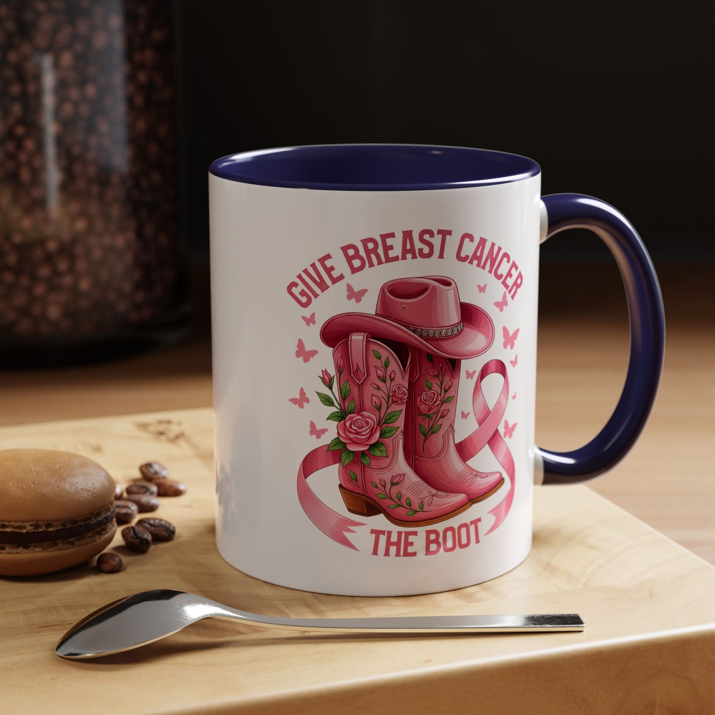 Support Mug - Give Cancer The Boot