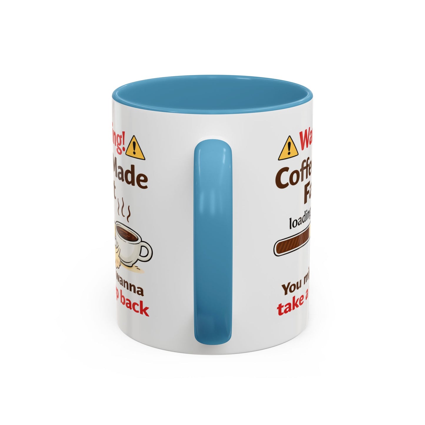 Humor Mug - Warning Coffee Made Fart