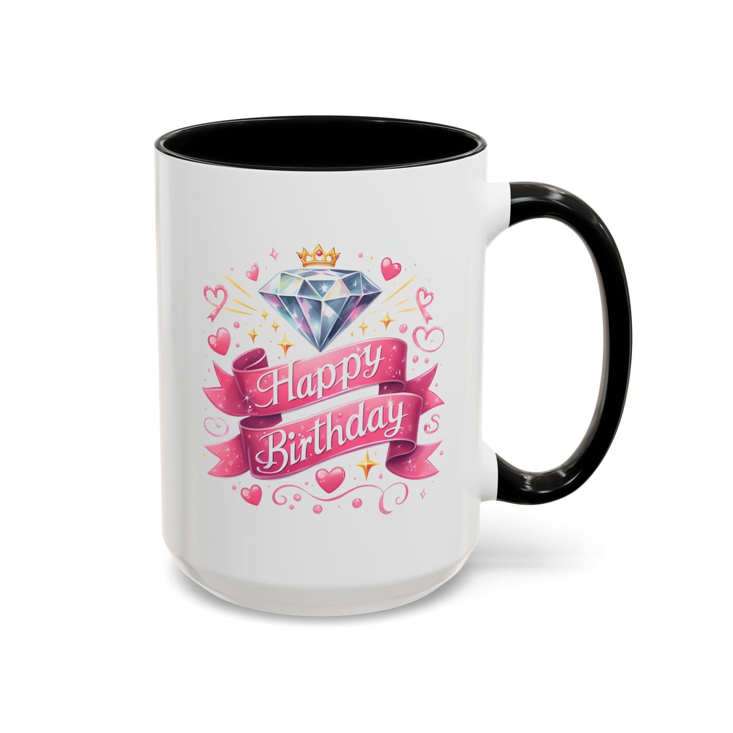 Birthday Mug - Diamond Crown