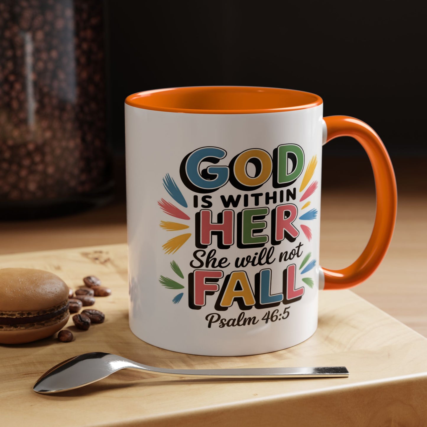 Religious Mug - God Is With Her