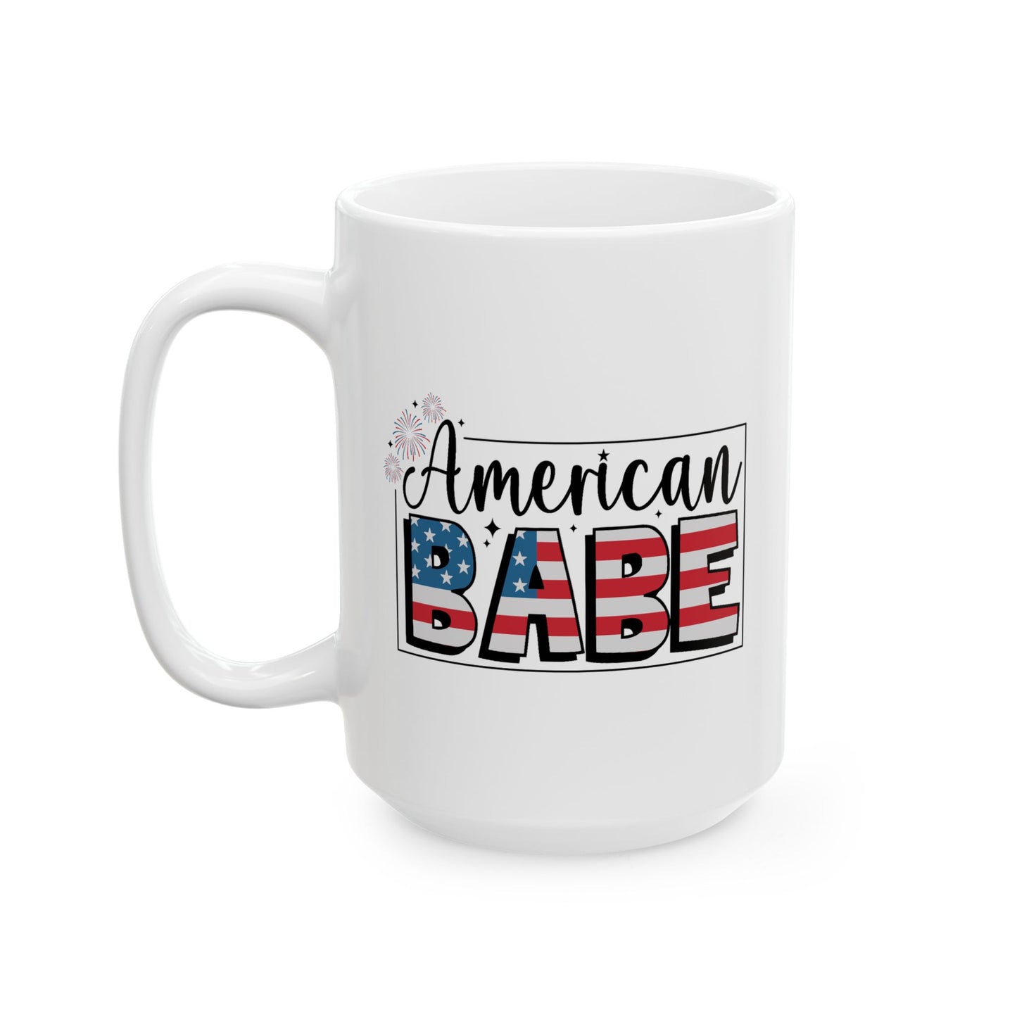 4th of July Mug - American Babe