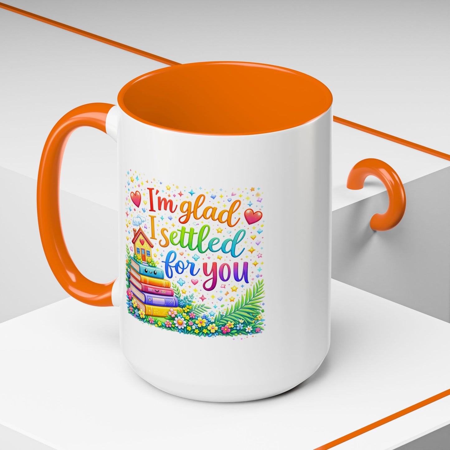 Anniversary Mug - I'm Glad I Settled For You