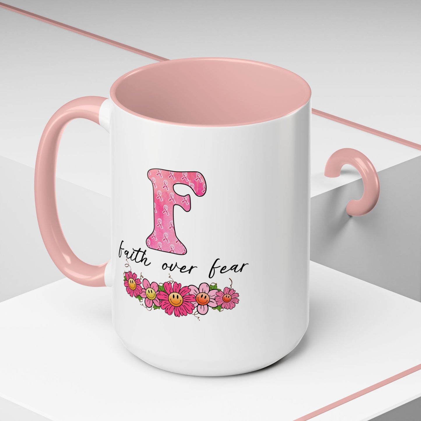 Religious Mug - Faith Over Fear