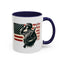 4th of July Mug - Soldier American Flag