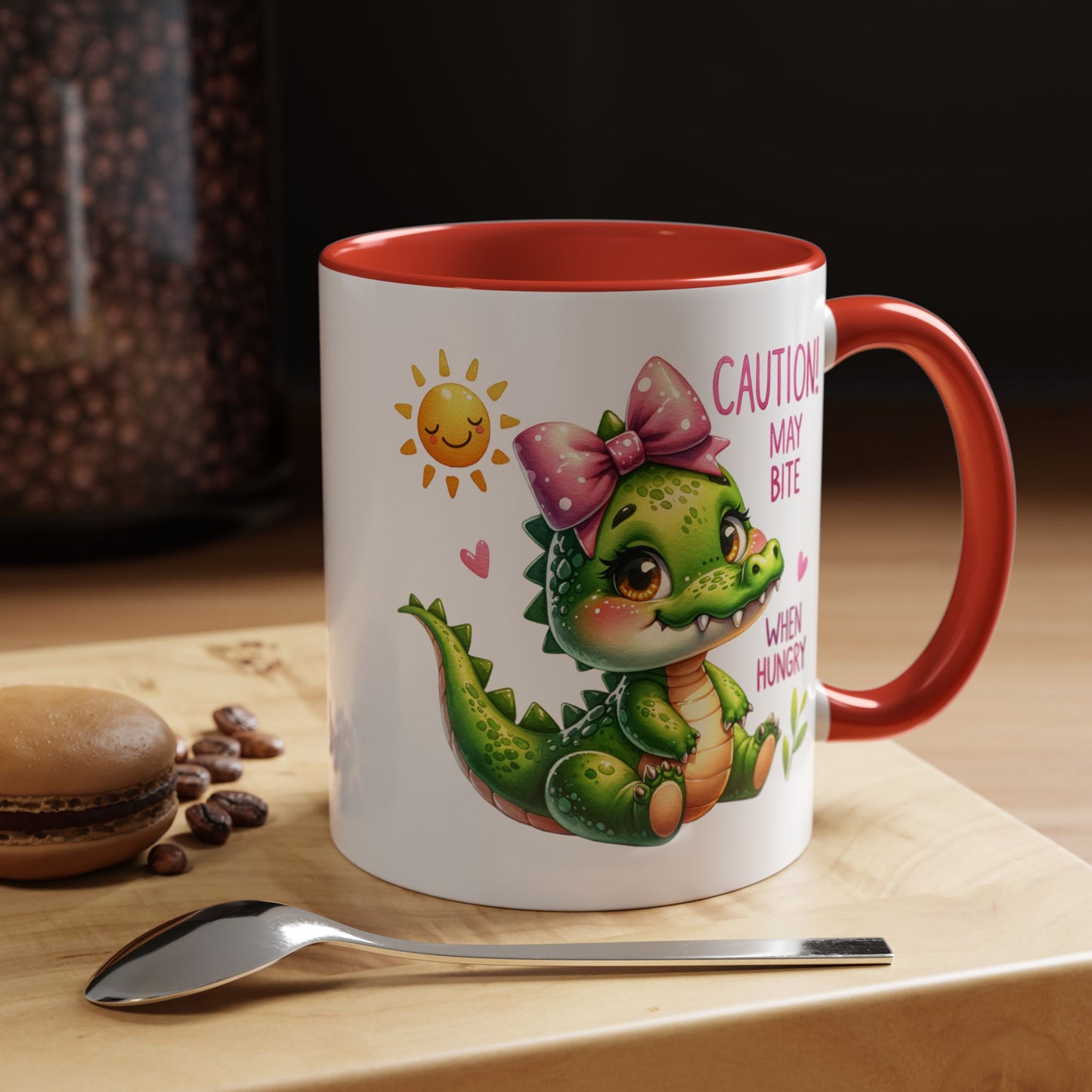 Humor Mug - Caution May Bite