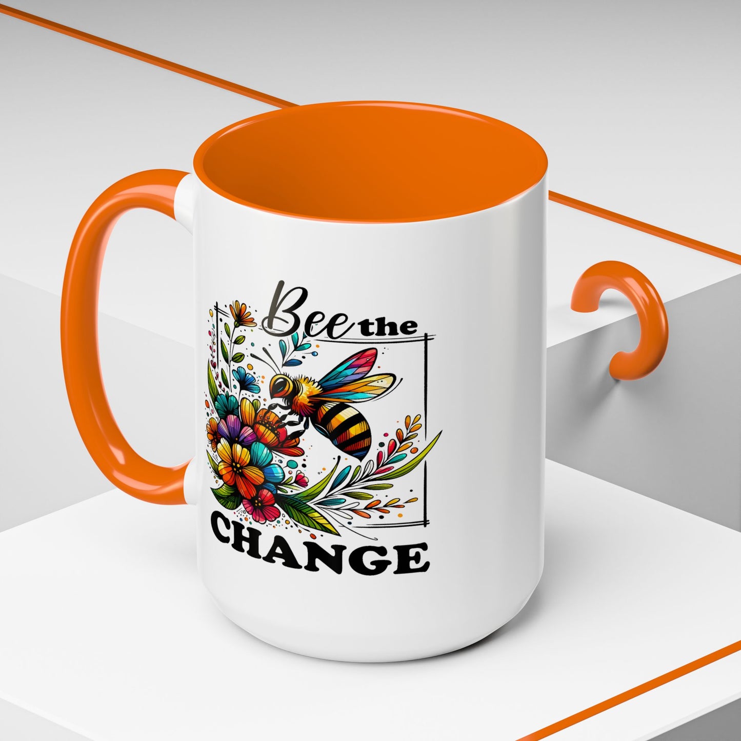 Motivation Mug - Bee The Change