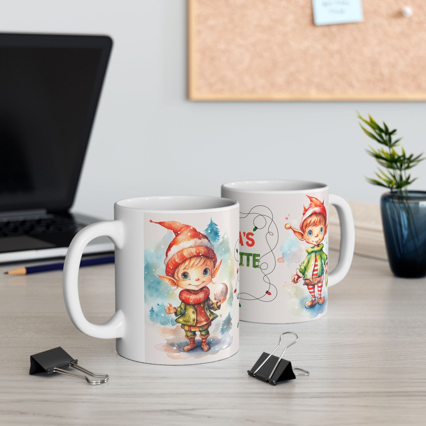 Christmas Mug - Santa's Favorite Elf