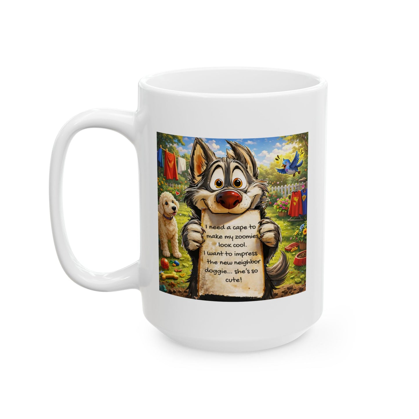 Animal Mug - I Need A Cape