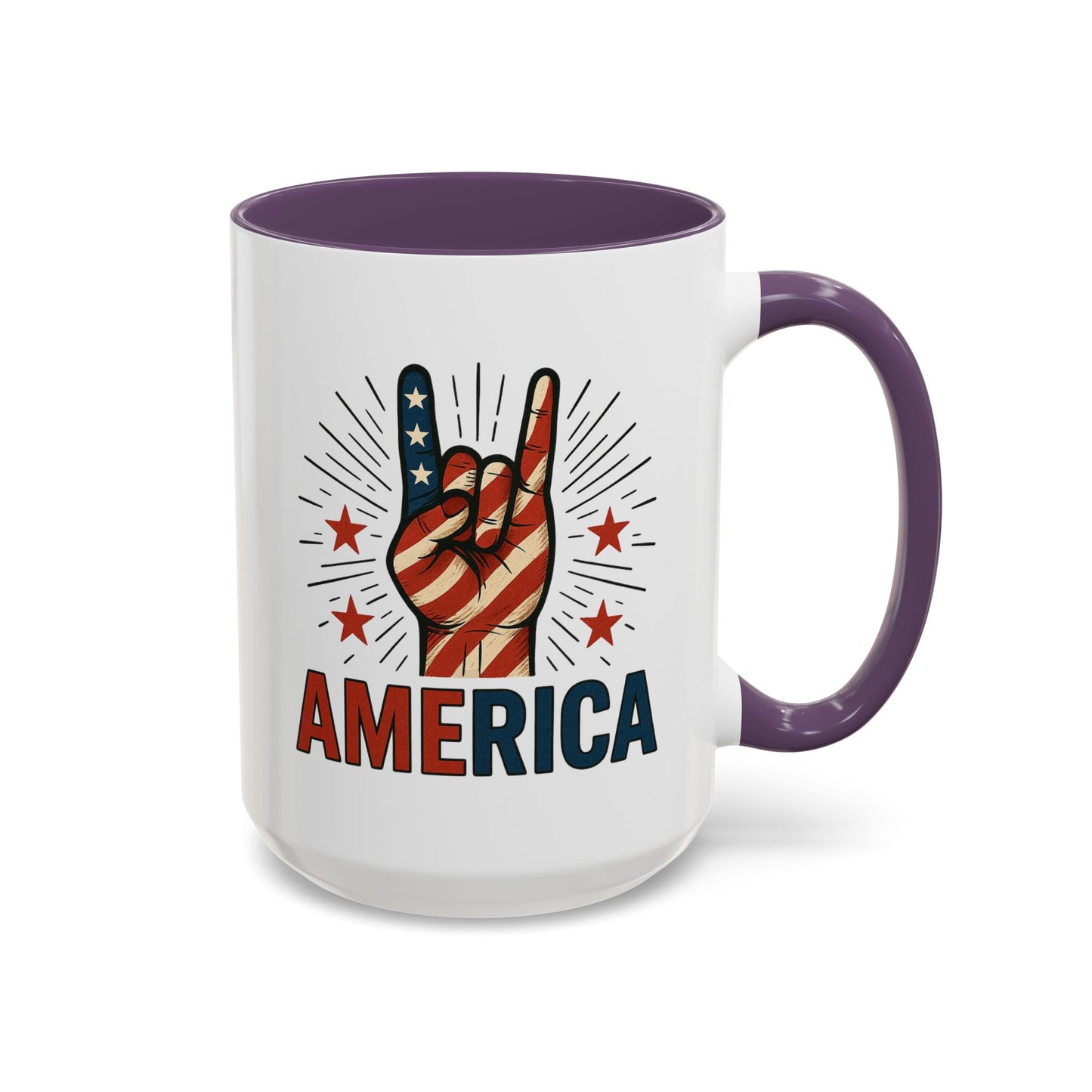 4th of July Mug - America Rock On