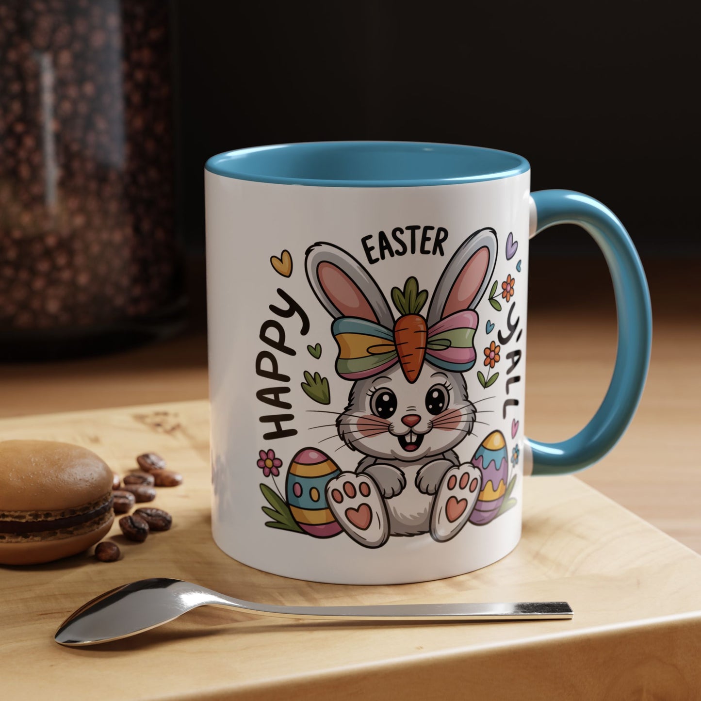 Easter Mug - Happy Easter Y'all Bunny