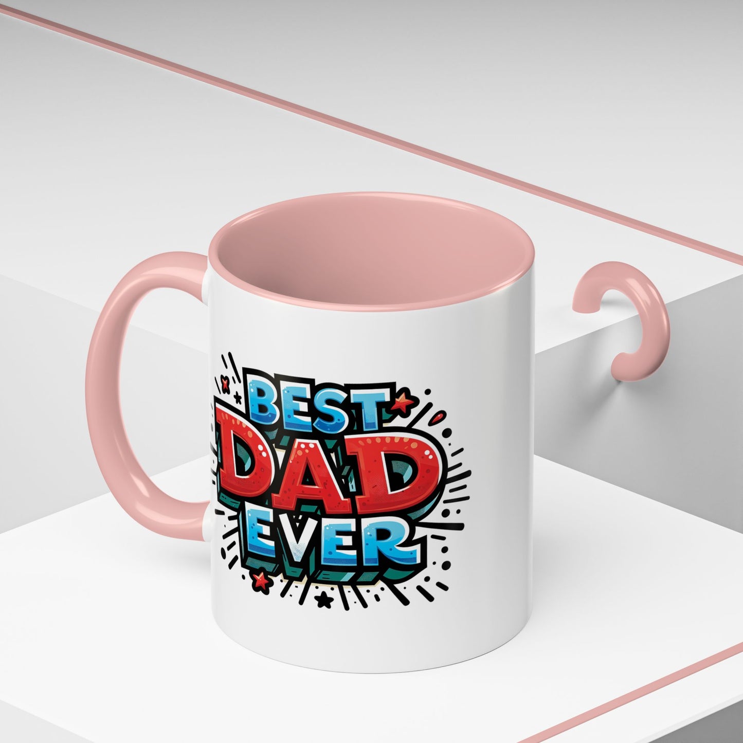 Father's Day Mug - Best Dad Ever Grafitti