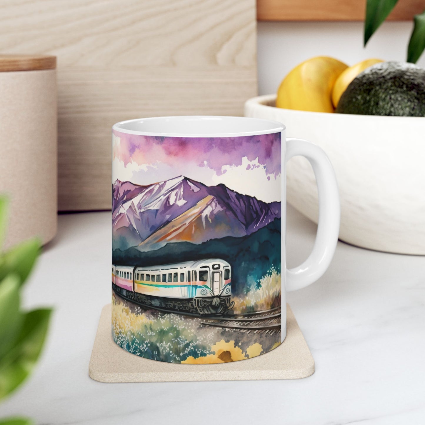 Adventure Mug - Train Journey 3