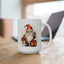 Christmas Mug - Happy Gnome with Presents