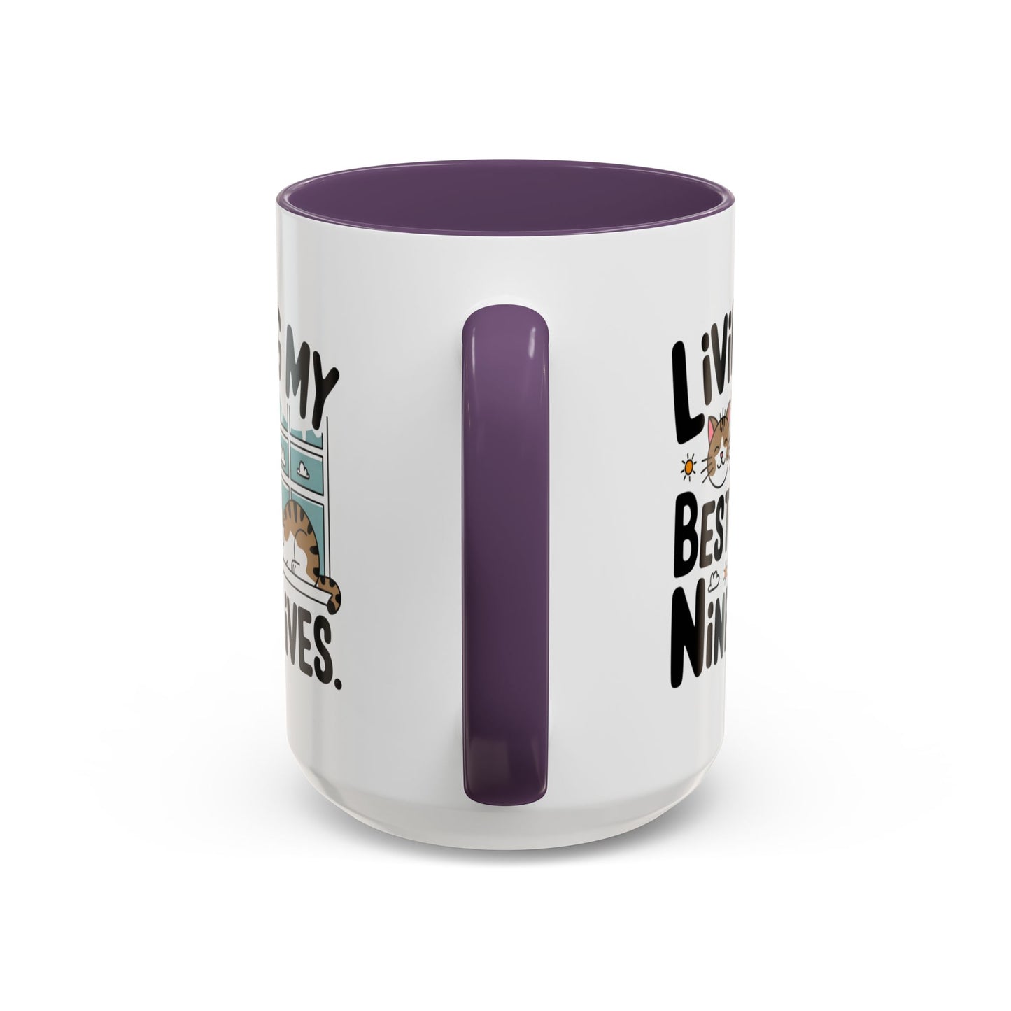 Animal Mug - Living My Best Nine Lives