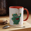 Humor Mug - Monster Drinks Coffee Spill