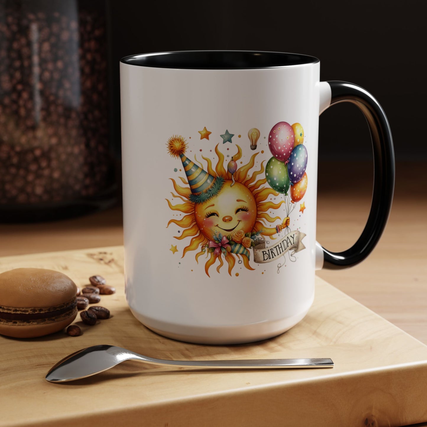 Birthday Mug - Happy Birthday Sun