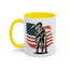 4th of July Mug - American Soldier Flag