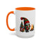 Christmas Mug - Gnome Presents and Fire
