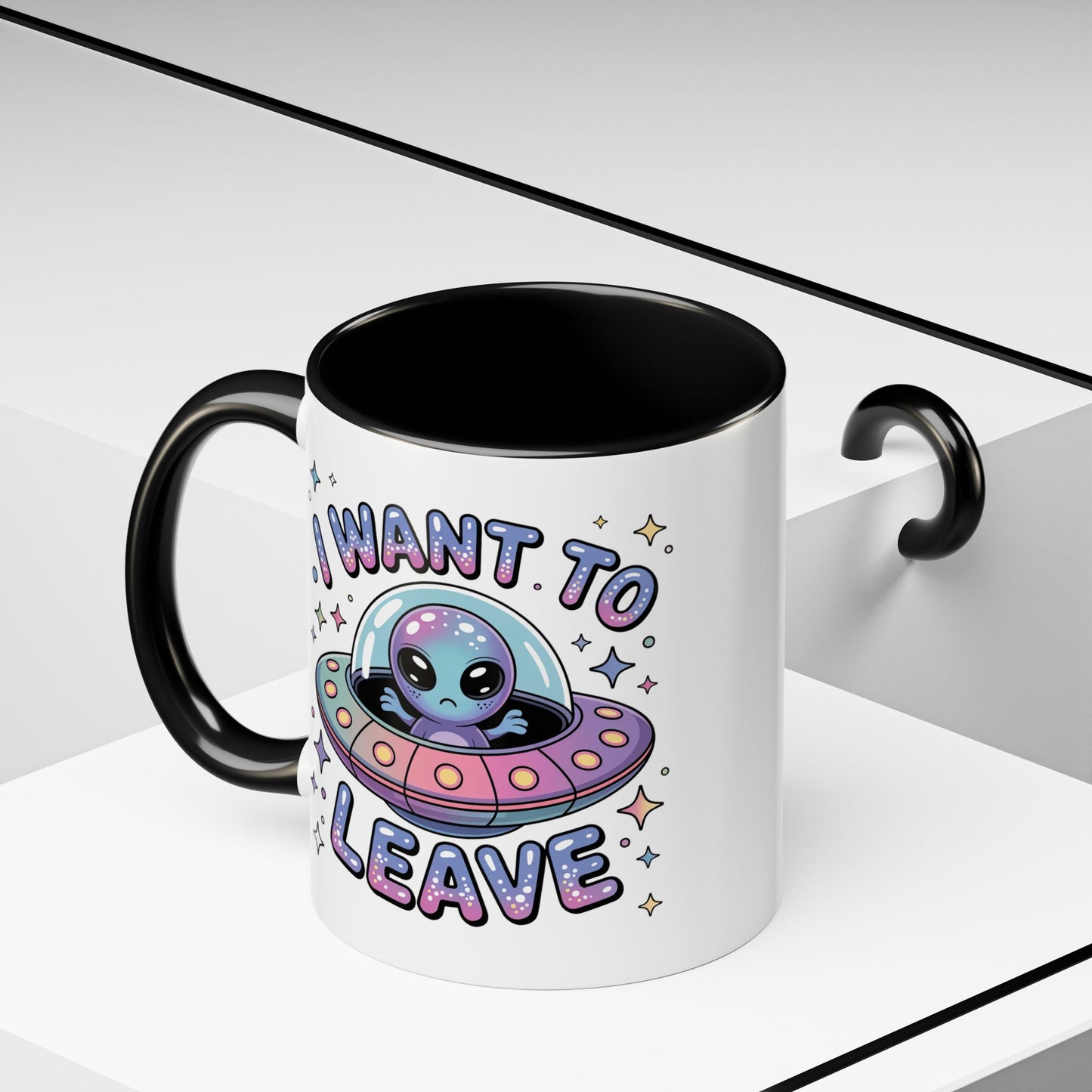 Alien Mug - I Want To Leave