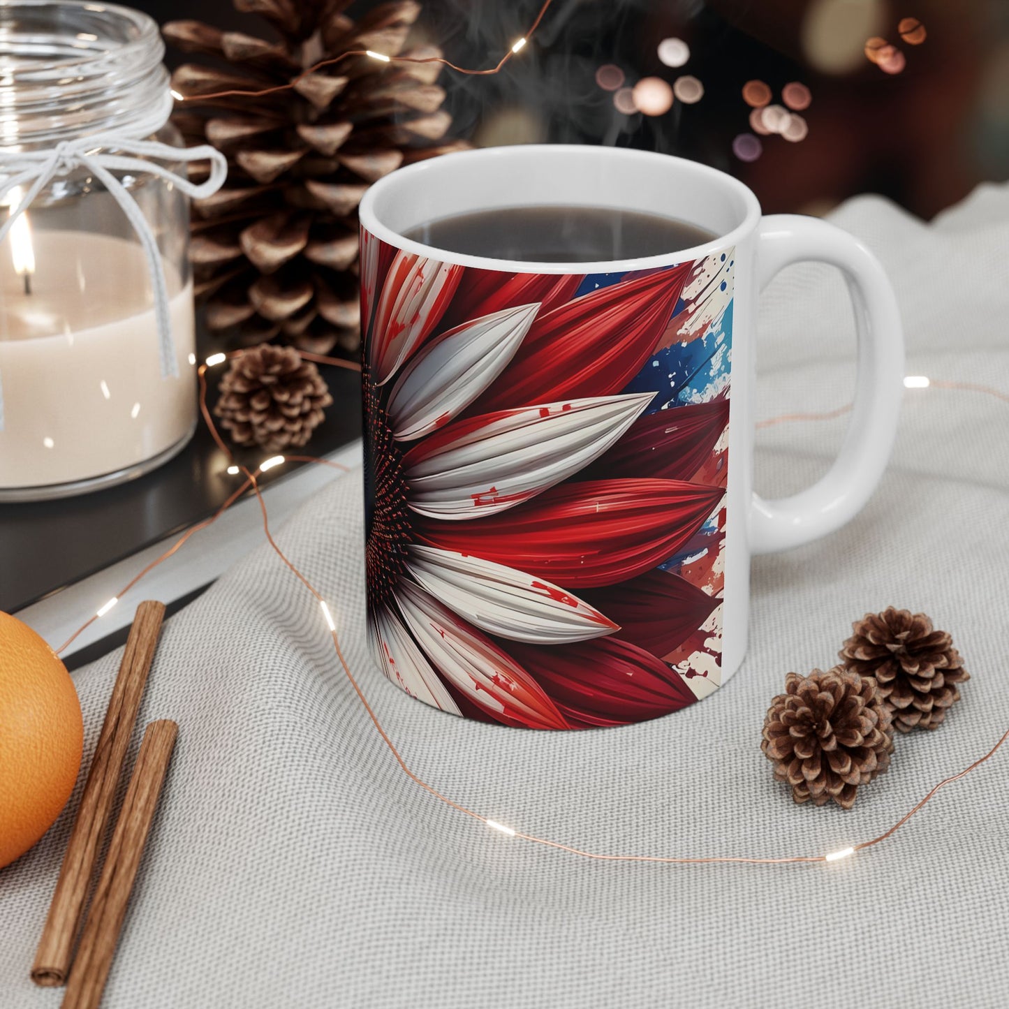 Artistic Mug - America Sunflower 2
